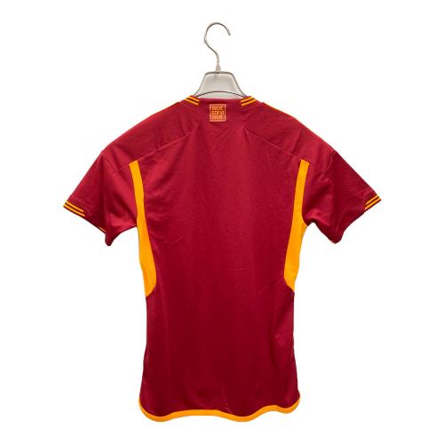 adidas (アディダス) レプリカユニフォーム メンズ SIZE M レッド×オレンジ ASローマ 2023-24 IK7166 IEG97