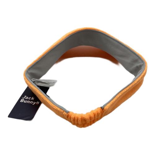 JACK BUNNY (ジャックバニー) サンバイザー(ゴルフ) メンズ オレンジ