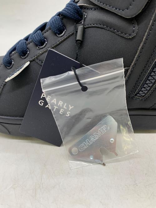 PEARLY GATES (パーリーゲイツ) ゴルフシューズ レディース SIZE 23.5cm ブラック 053-3992302