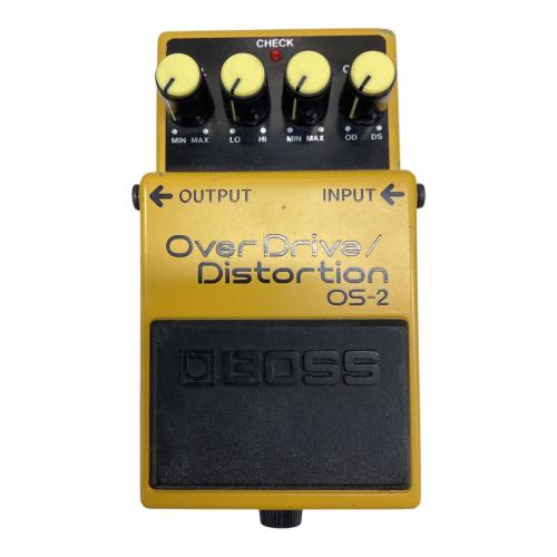 BOSS (ボス) OS-2 OverDrive/Distortion オーバードライブ/ディストーション エフェクター 台湾製