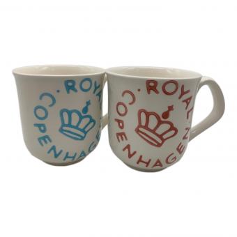 ROYAL COPENHAGEN (ロイヤル・コペンハーゲン) マグカップ ファイアンス 2Pセット