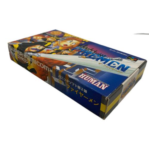 HUMAN スーパーファミコン用ソフト 現状販売 ザ・ファイヤーメン -