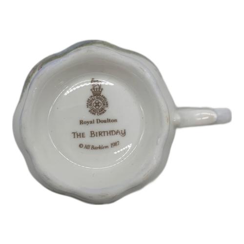 ROYAL DOULTON (ロイヤルドルトン) カップ&ソーサー THE BIRRTHDAY