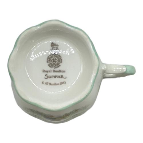 ROYAL DOULTON (ロイヤルドルトン) カップ&ソーサー SUMMER