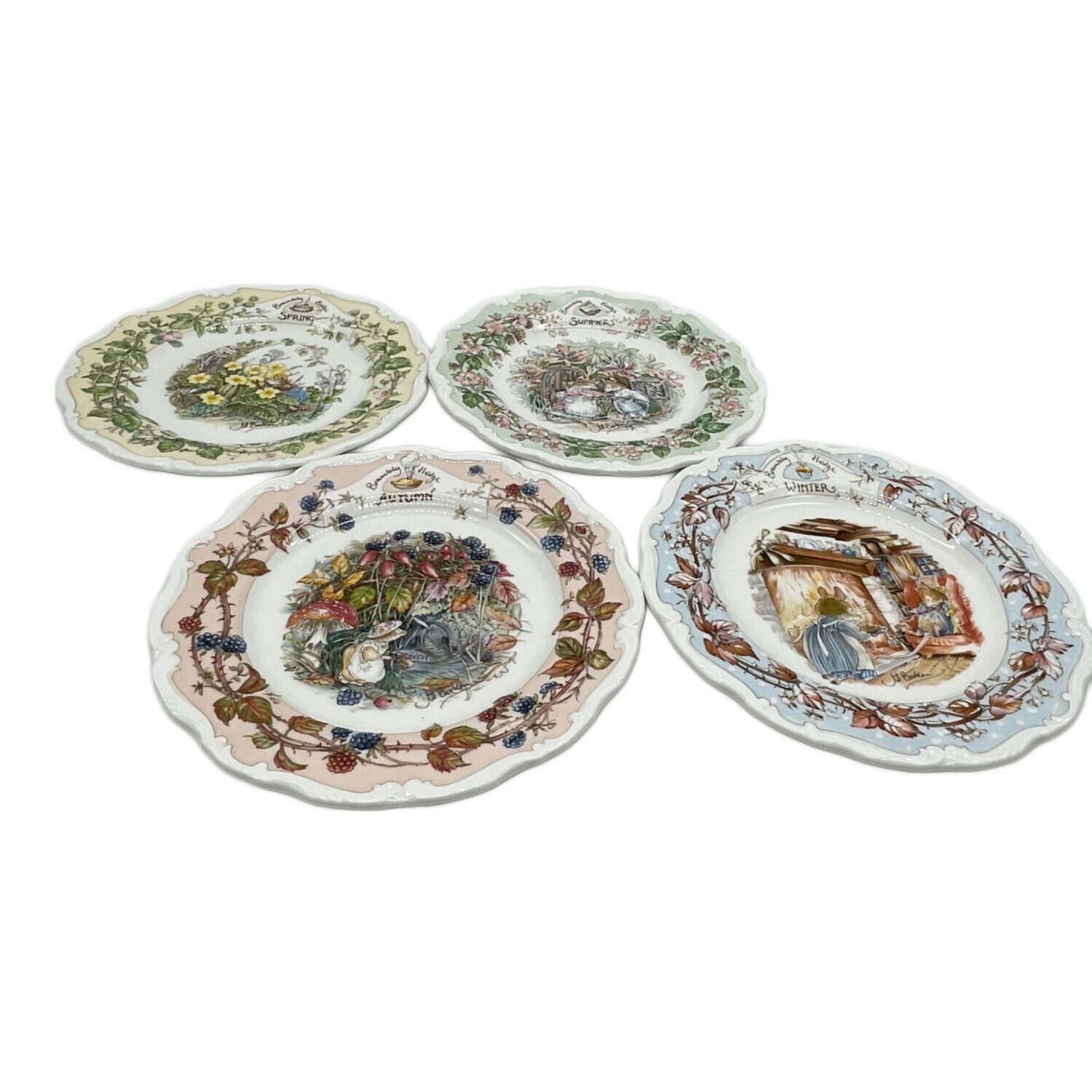 ROYAL DOULTON (ロイヤルドルトン) ラウンドプレートセット 4枚セット