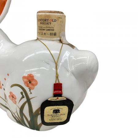 サントリー オールド ウィスキー 卯歳 陶器ボトル 700ml｜トレファクONLINE