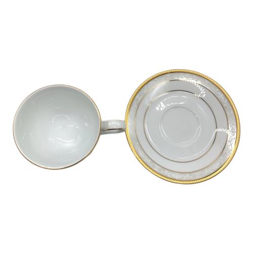 Noritake (ノリタケ) カップ&ソーサー ハンプシャーゴールド 2Pセット