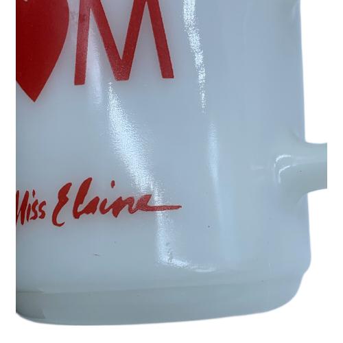 Fire King (ファイヤーキング) マグカップ M♡M Miss Elaine