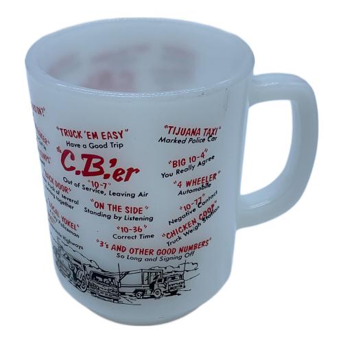 Fire King (ファイヤーキング) マグカップ C.B.'ber