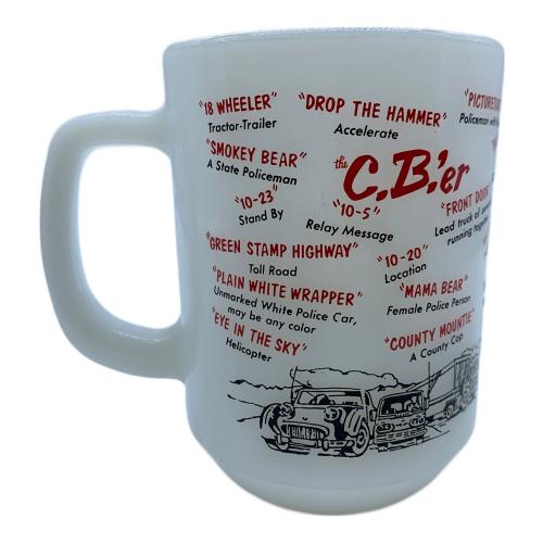 Fire King (ファイヤーキング) マグカップ C.B.'ber