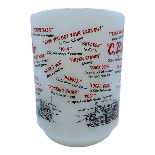 Fire King (ファイヤーキング) マグカップ C.B.'ber