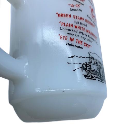 Fire King (ファイヤーキング) マグカップ C.B.'ber