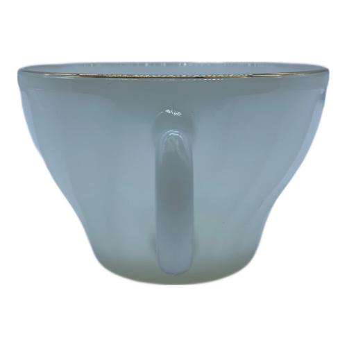 Fire King (ファイヤーキング) ティーカップ スワール ゴールドリム