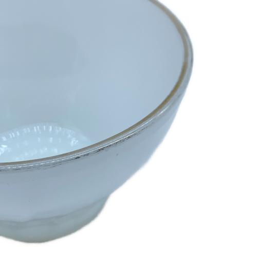 Fire King (ファイヤーキング) ティーカップ スワール ゴールドリム