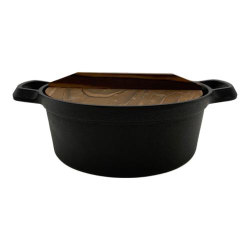 南部鉄器 (ナンブテッキ) 古里鍋 18cm 岩鋳