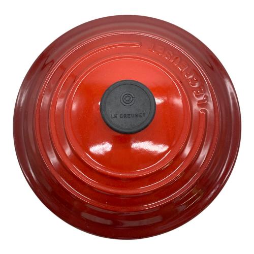 LE CREUSET (ルクルーゼ) 両手鍋 レッド ココット・ロンド