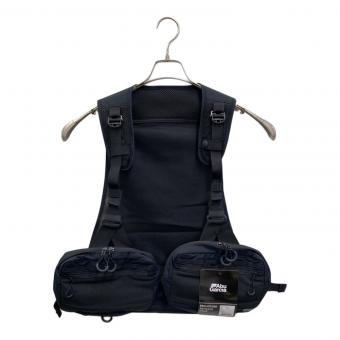 Abu Garcia (アブガルシア) フィッシングベスト メンズ SIZE Free ブラック マウンテンストリーム FWフィッシングベスト ブラック