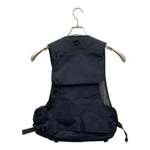 Abu Garcia (アブガルシア) フィッシングベスト メンズ SIZE Free ブラック マウンテンストリーム FWフィッシングベスト ブラック