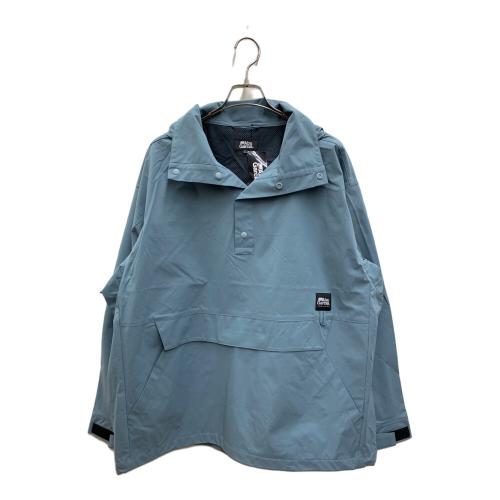Abu Garcia (アブガルシア) ウォーターレジスタント フィッシングアノラック メンズ SIZE XL ブルーグレー