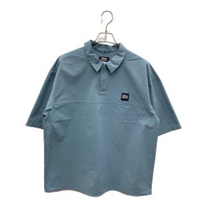 Abu Garcia (アブガルシア) ウォーターレジスタント フィッシングポロ メンズ SIZE XL ブルーグレー