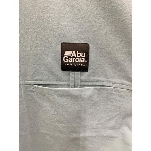 Abu Garcia (アブガルシア) ウォーターレジスタント フィッシングポロ メンズ SIZE XL ブルーグレー
