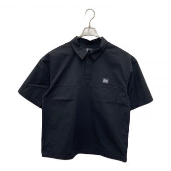 Abu Garcia (アブガルシア) ウォーターレジスタント フィッシングポロ メンズ SIZE L ブラック