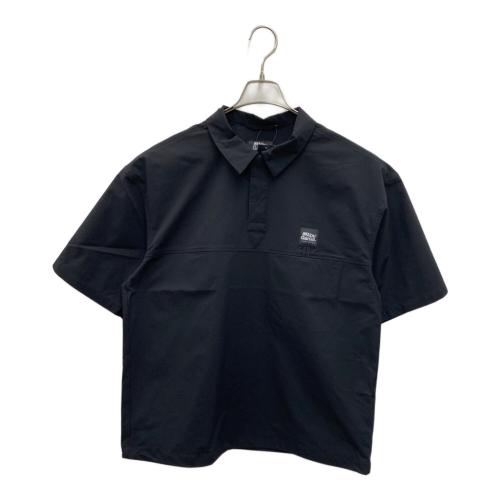 Abu Garcia (アブガルシア) ウォーターレジスタント フィッシングポロ メンズ SIZE L ブラック