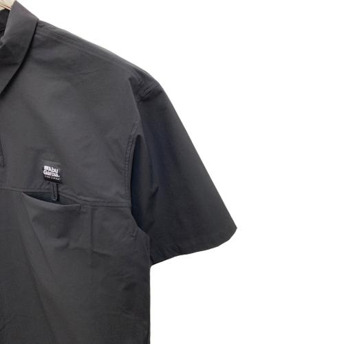 Abu Garcia (アブガルシア) ウォーターレジスタント フィッシングポロ メンズ SIZE L ブラック
