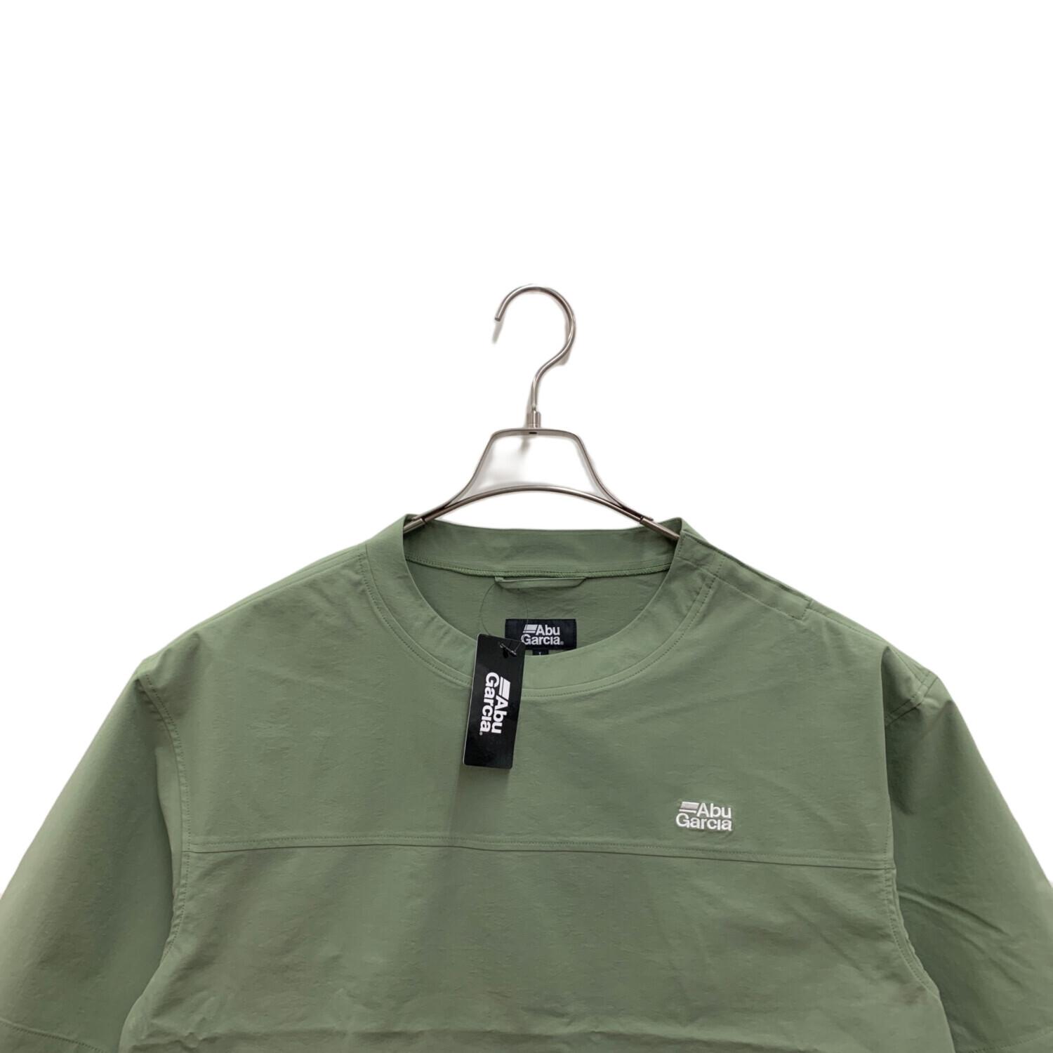アブ ガルシア ウォーターレジスタント フィッシングTシャツ オリーブ Lサイズ / Tシャツ abugarcia アブ ガルシア ウォーターレジスタント フィッシングTシャツ グレー L