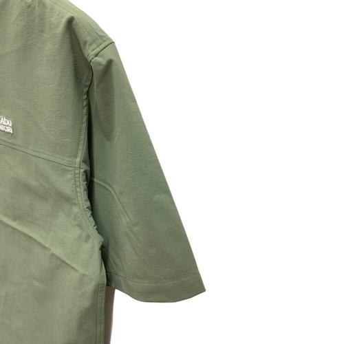 Abu Garcia (アブガルシア) ウォーターレジスタント フィッシングTシャツ メンズ SIZE L オリーブ