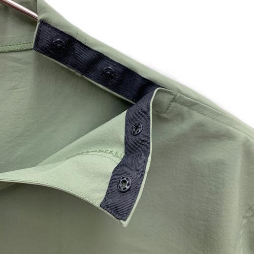 Abu Garcia (アブガルシア) ウォーターレジスタント フィッシングTシャツ メンズ SIZE L オリーブ