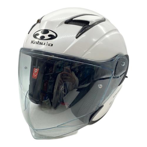 Kabuto (カブト) バイク用ヘルメット 59~60㎝ (Ｌ) EXCEED-2 ホワイト 2025年製 PSCマーク(バイク用ヘルメット)有