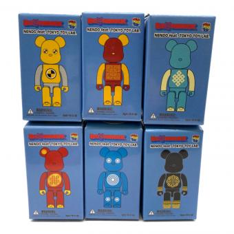 BEAR BRICK (ベアブリック) BE@RBRICK100%×NENDO feat. TOKYO TOY LAB.
