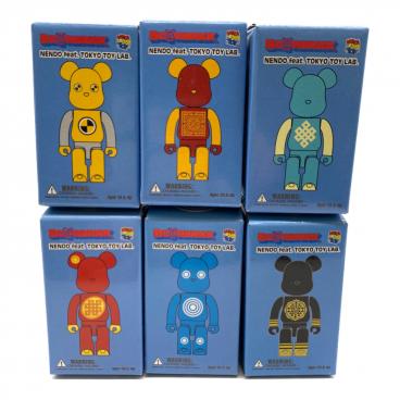 BEAR BRICK (ベアブリック) BE@RBRICK100%×NENDO feat. TOKYO TOY LAB