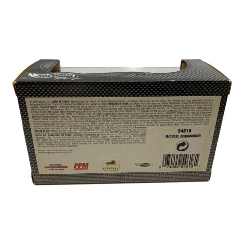 HOT WHEELS (ホットウィールズ) レーシング ミハエルシューマッハ F-2002 ミニカー