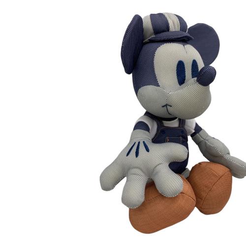 DISNEY (ディズニー) ヌイグルミ ミッキーマウス デニム地