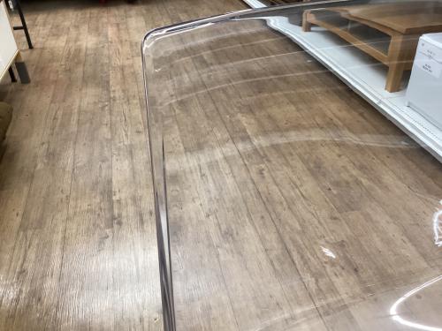 IKEA (イケア) ダイニングチェアー トービアス クリア×シルバー