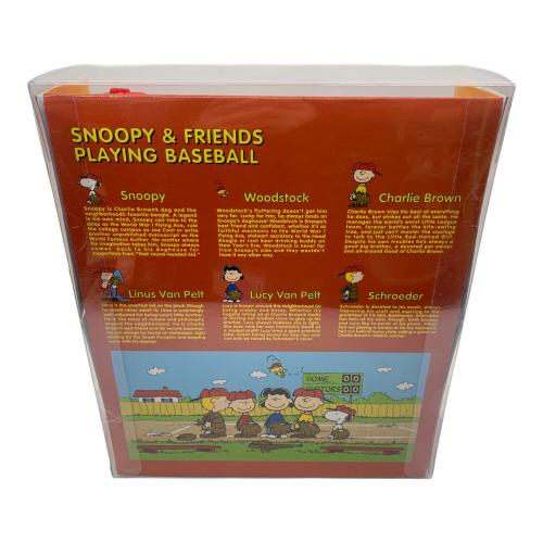 PEANUTS (ピーナッツ) ヌイグルミ スヌーピーソフトビーンドールセット 野球