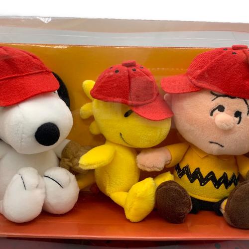 PEANUTS (ピーナッツ) ヌイグルミ スヌーピーソフトビーンドールセット 野球