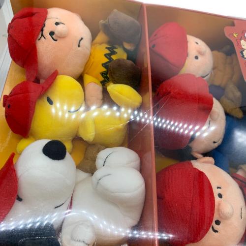 PEANUTS (ピーナッツ) ヌイグルミ スヌーピーソフトビーンドールセット 野球