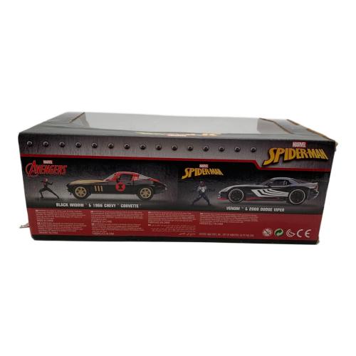 Jada Toys (ジェイダトイズ) マーベル スパイダーマン ヴェノム＆2008ダッジ・バイパー ダイキャストカー