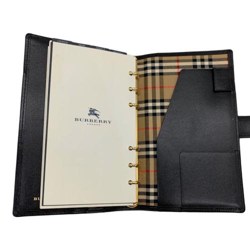 BURBERRY LONDON (バーバリーロンドン) 手帳 ブラック