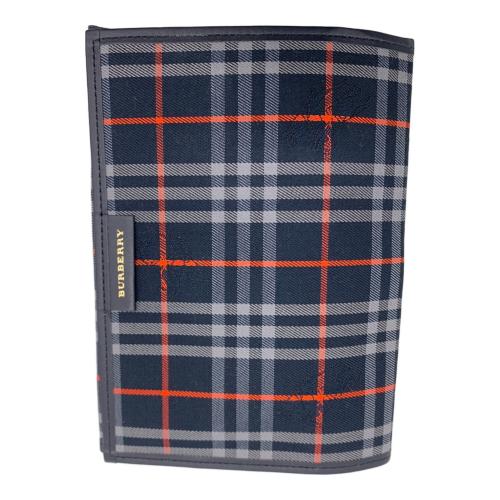 BURBERRY (バーバリー) 手帳カバー ネイビー