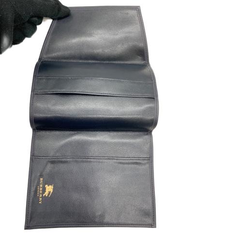 BURBERRY (バーバリー) 手帳カバー ネイビー