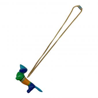 ミュンヘンオリンピック公式マスコットヴァルディ ペンダント レトロホビー