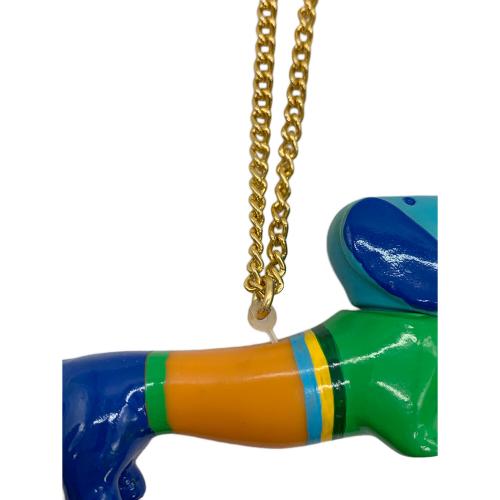 ミュンヘンオリンピック公式マスコットヴァルディ ペンダント レトロホビー