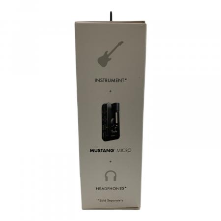 【美品】Fender Mustang Micro（即購入可） FENDER (フェンダー) 多機能ヘッドホンアンプ Mustang Micro
