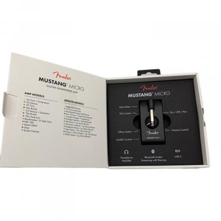 【美品】Fender Mustang Micro（即購入可） FENDER (フェンダー) 多機能ヘッドホンアンプ Mustang Micro