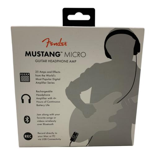 FENDER (フェンダー) 多機能ヘッドホンアンプ Mustang Micro