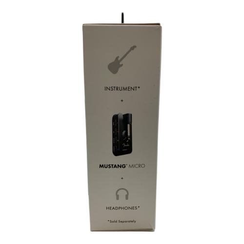 FENDER (フェンダー) 多機能ヘッドホンアンプ Mustang Micro